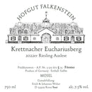 Hofgut Falkenstein Krettnacher Euchariusberg Spätlese AP 5 Förster 2024 Vorderetikett