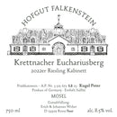 Hofgut Falkenstein Krettnacher Euchariusberg Kabinett Kugel Peter 2024 Vorderetikett