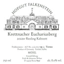 Hofgut Falkenstein Krettnacher Euchariusberg Kabinett Ternes 2022 Vorderetikett