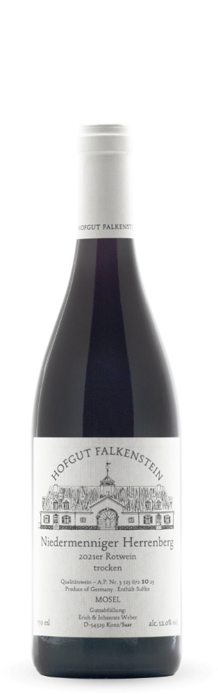 Hofgut Falkenstein Niedermenniger Herrenberg Rotwein trocken 2022