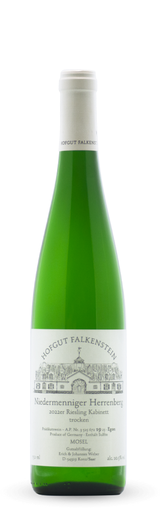 Hofgut Falkenstein Niedermenniger Herrenberg Kabinett trocken AP 19 Egon 2022