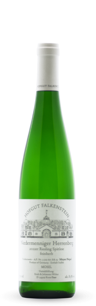 Hofgut Falkenstein Niedermenniger Herrenberg Late Harvest, semi-dry, AP 11 Meyer Nepal 2022