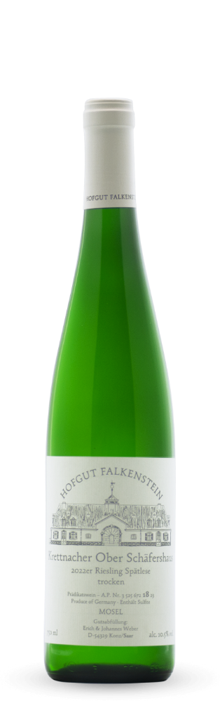 Hofgut Falkenstein Krettnacher Ober Schäfershaus Late Harvest Dry AP 18 Lorenz Manni 2022