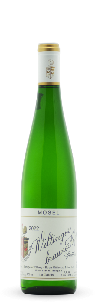 Le Gallais Braune Kupp Riesling Spätlese Versteigerung 2020