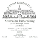 Hofgut Falkenstein Krettnacher Euchariusberg Kabinett Alte Reben AP 8 Gisela 2024 Vorderetikett