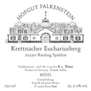 Hofgut Falkenstein Krettnacher Euchariusberg Spätlese Klaus 2024 Vorderetikett